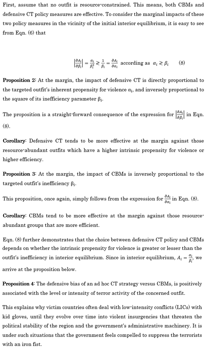 Terrorist Resources Proclivity For Attacks And An Effective Counterterrorism Framework