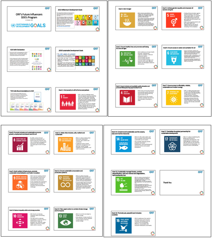 The Orf Sdgs Young Influencers Programme Insights From The Pilot