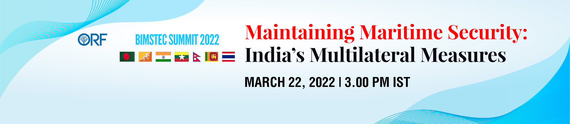 BIMSTEC Summit 2022 | Maintaining Maritime Security: India’s Multilateral Measures