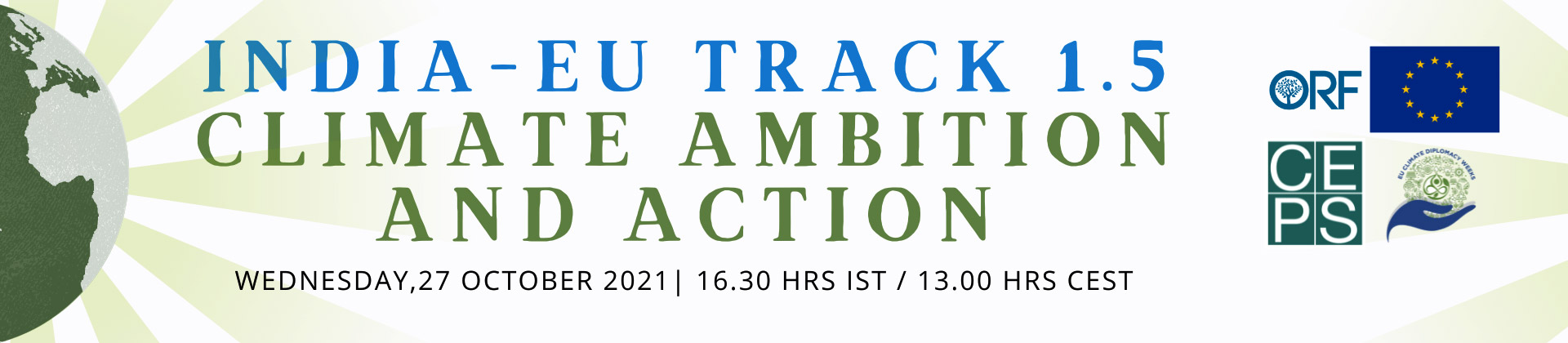 India-EU Track 1.5: Climate Ambition and Action