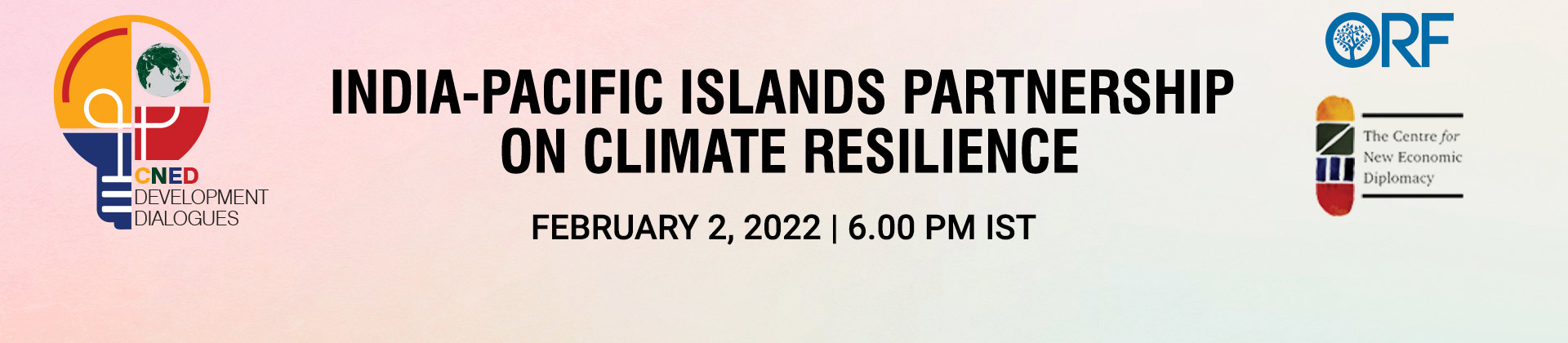 India and Pacific Islands Partnership on Climate Resilience | CNED Development Dialogues