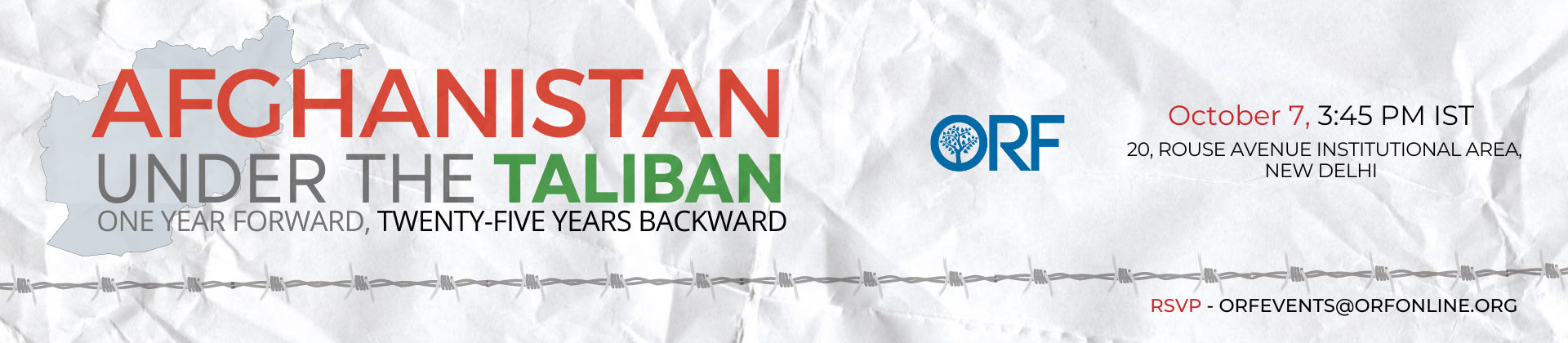 Afghanistan Under the Taliban: One Year Forward, Twenty-Five Years Backward