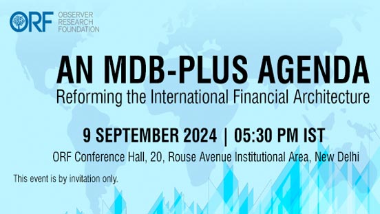 An MDB-Plus Agenda: Reforming the International Financial Architecture