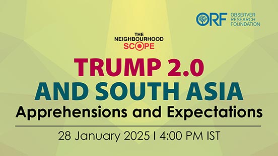 Trump 2.0 and South Asia: Apprehensions and Expectations