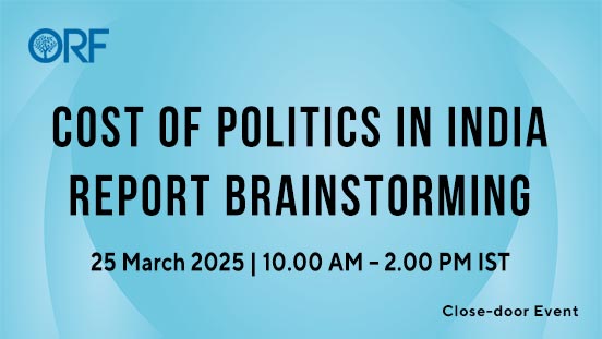 Cost of Politics in India - Report Brainstorming