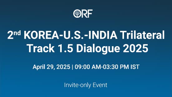 2nd KOREA-U.S.-INDIA Trilateral Track 1.5 Dialogue 2025