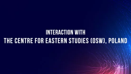Interaction with the Centre for Eastern Studies (OSW), Poland