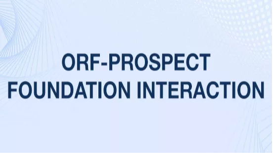 ORF-Prospect Foundation Interaction