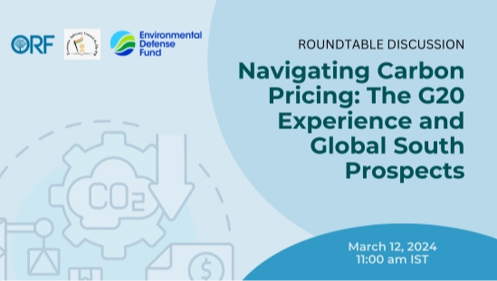 Roundtable Discussion | Navigating Carbon Pricing: The G20 Experience and Global South Prospects