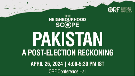 Pakistan- A Post-Election Reckoning  