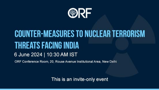Counter-Measures to Nuclear Terrorism Threats facing India