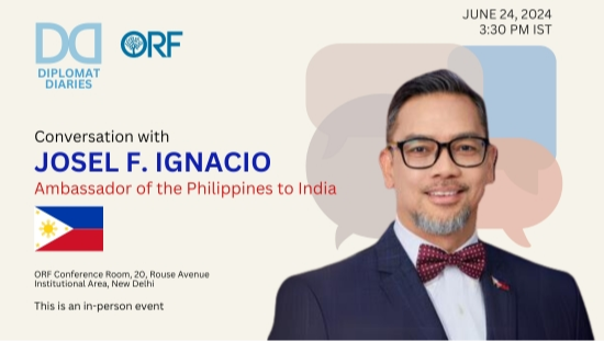 Diplomat Diaries | Interaction with Josel F. Ignacio, Ambassador of the Philippines to India
