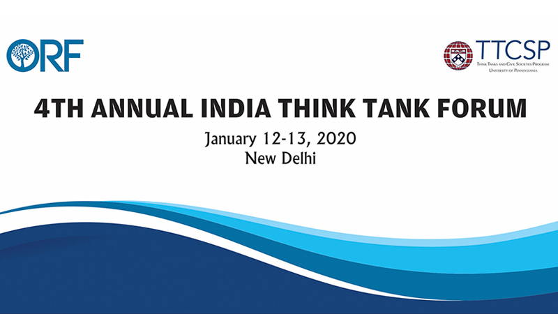 4th India Think Tank Forum