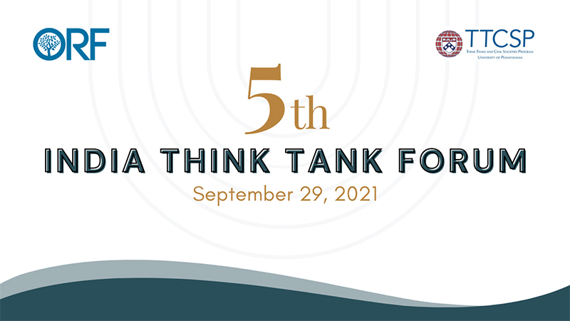 5th India Think Tank Forum
