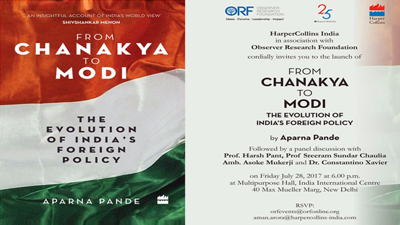 Book launch | From Chanakya to Modi: Evolution of India's Foreign Policy