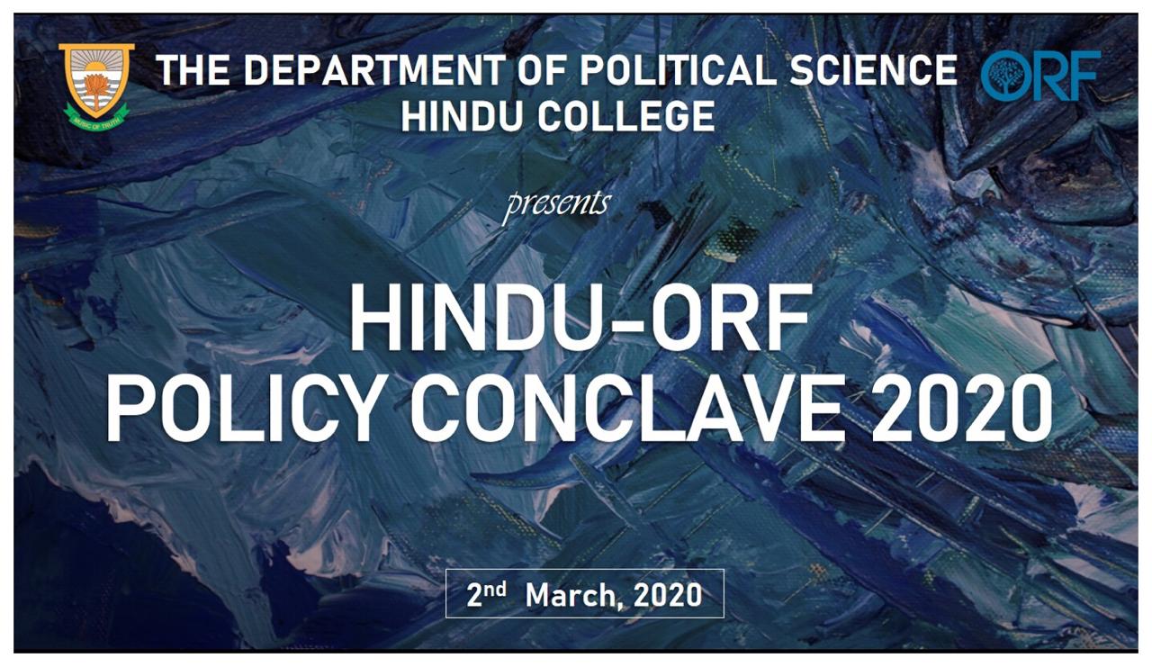 3rd Hindu-ORF Policy Conclave 