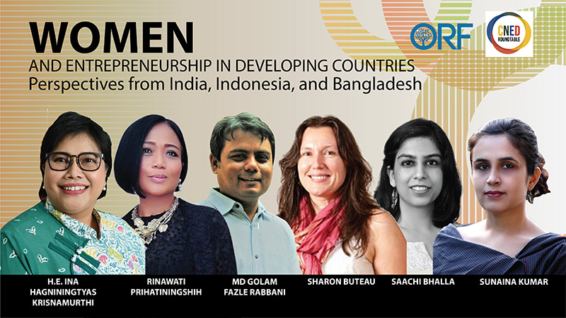 Women and Entrepreneurship in Developing Countries - Perspectives from India, Indonesia, and Bangladesh