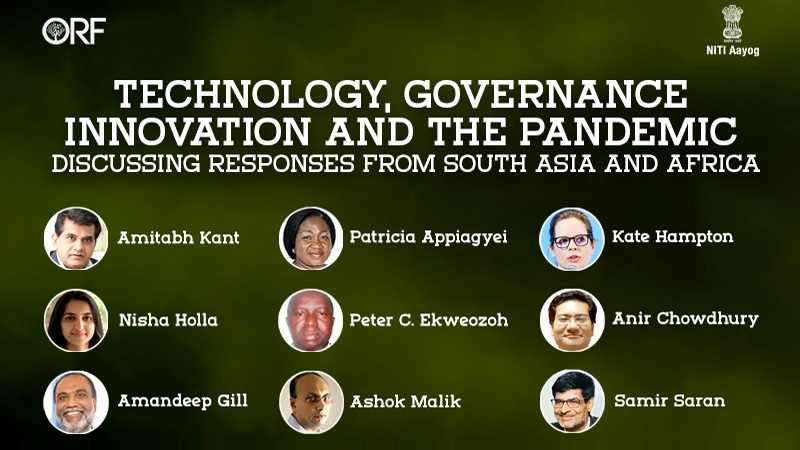 Technology, governance innovation and the pandemic: Discussing responses from South Asia and Africa