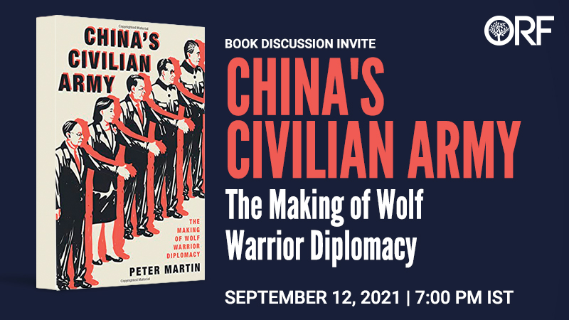 Book Discussion | China’s Civilian Army: The Making of Wolf Warrior Diplomacy