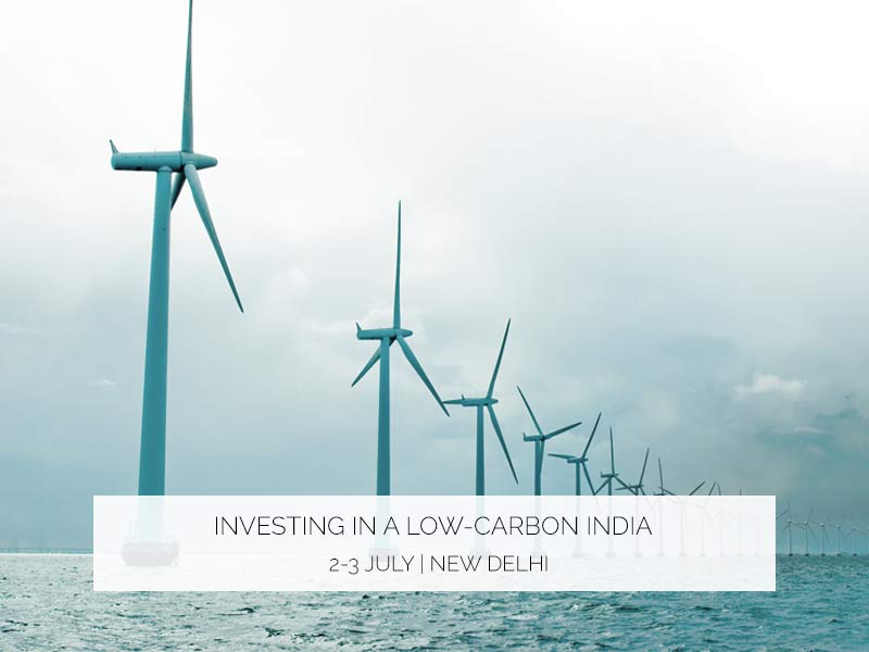 Investing in a low carbon India
