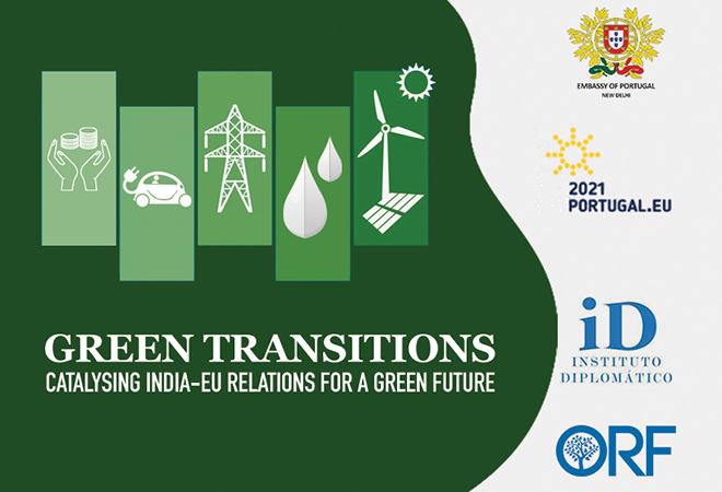 Green transitions: Catalysing India-EU relations for a green future