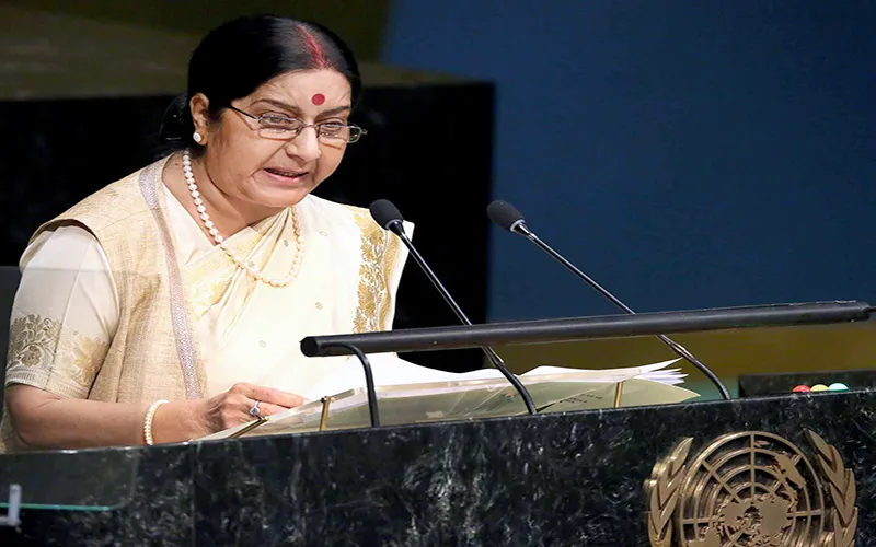 Sushma Swaraj's visit to South Korea and the way ahead