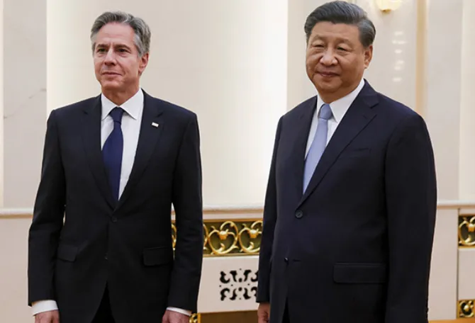 अमेरिकी विदेश मंत्री ब्लिकेंन का चीन दौरा: नाज़ुक हालातों में उम्मीदों की झलक!