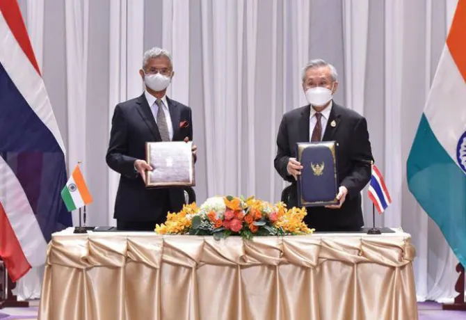 भारत-थायलंड संयुक्त आयोग: द्विपक्षीय संबंध सुधारण्याची शक्यता