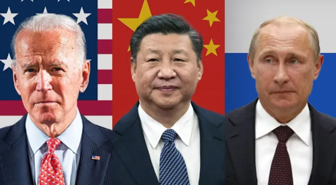 अमेरिका-चीन व रूस के जटिल और कई परतों वाले बदलते संबंधों पर चीन का नज़रिया!