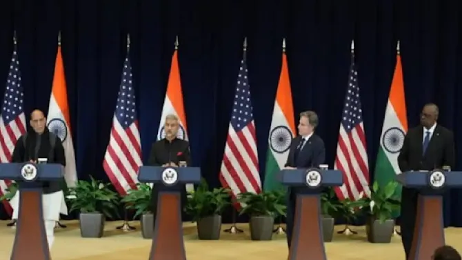 2+2 बैठक : नये अवसर तलाश रहे हैं दिल्ली और वाशिंगटन