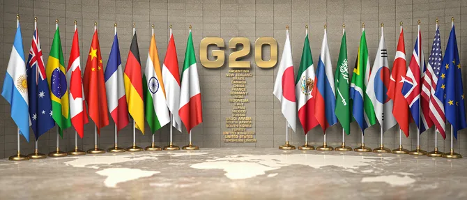 जी-२० चे नेतृत्त्व आशियाकडे