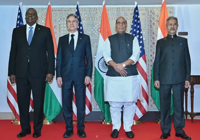India-US 2+2 Strategic Dialogue Keeps Indo-Pacific in Focus