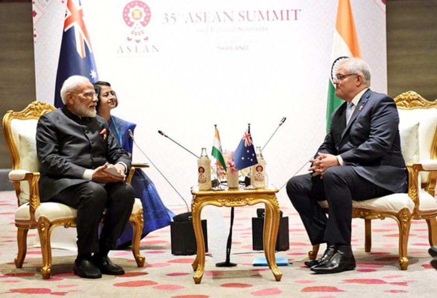 क्या हिंद-प्रशांत में भारत और ऑस्ट्रेलिया ‘बीच वाली ताक़त का गठबंधन’  बना सकते हैं?