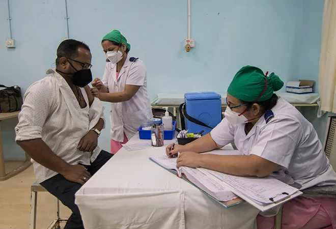 While COVID19 cases rise in India, slow vaccination rollout causes worry
