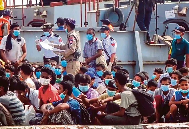 Displaced Rohingyas at Sea: Scourge of Human Trafficking