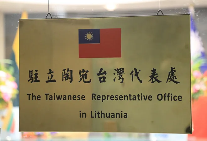 The EU must support Lithuania against China on Taiwan