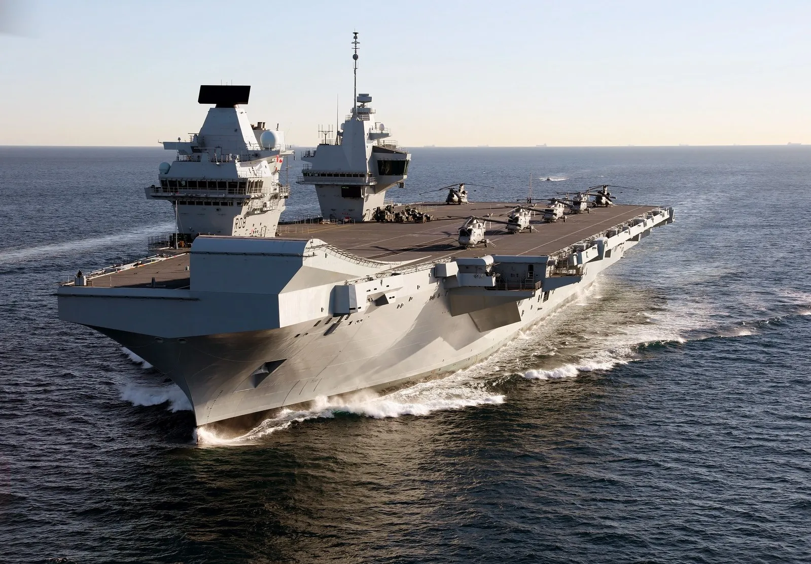 UK Deploys Aircraft Carrier in the Indian Ocean