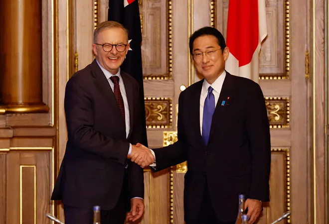 Japan-Australia strengthening their security cooperation