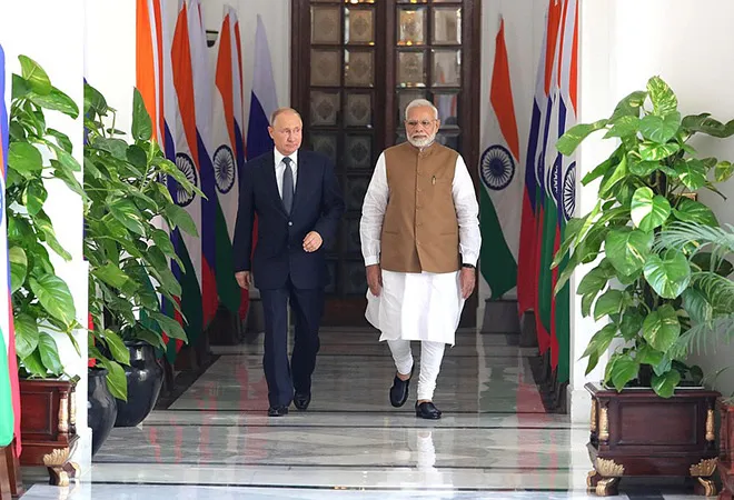 India and major powers: Russia