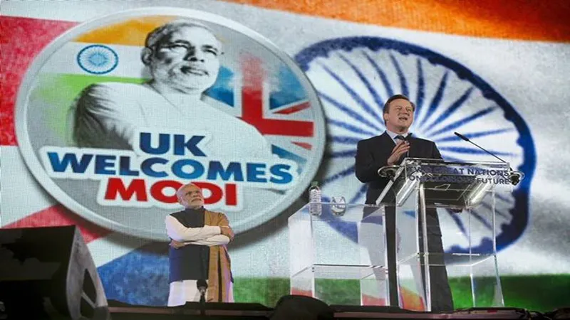 Modi, Cameron and India's neighbours
