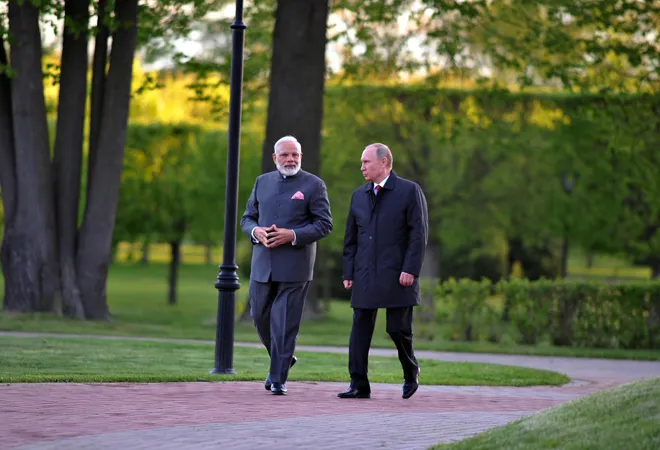 Modi seeks to resurrect troubled ties with Russia