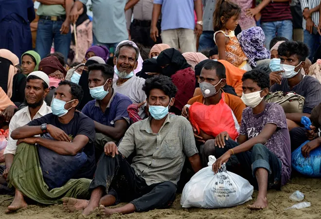 Rohingya refugees under health crisis