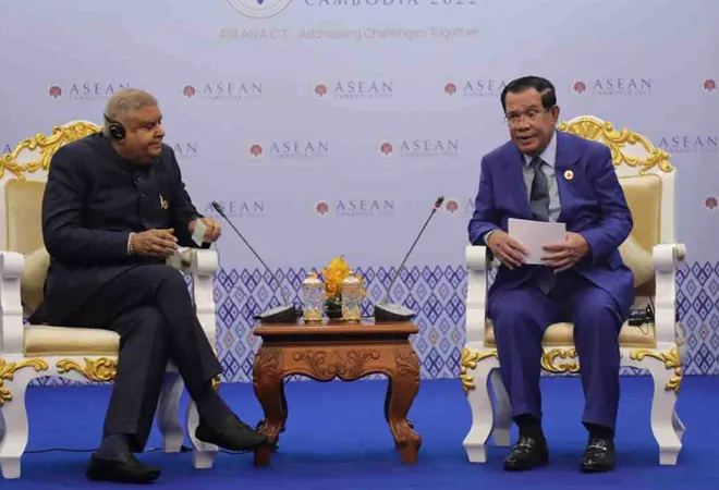 India and Cambodia expanding bilateral relations on the sidelines of the ASEAN Summit