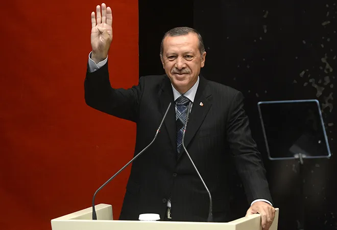 Erdogan wants the world stage, from the Kurds to Kashmir