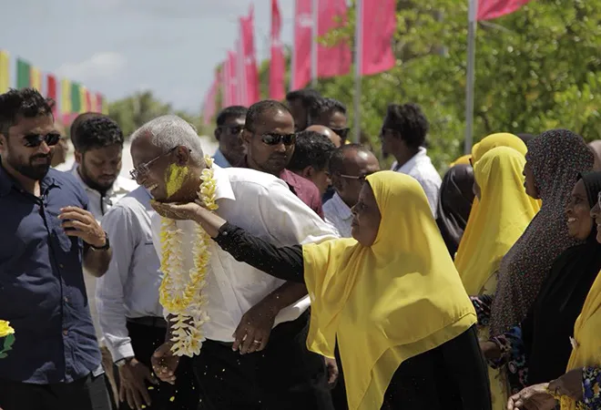 Maldives: Ibu wins big, has his tasks cut out