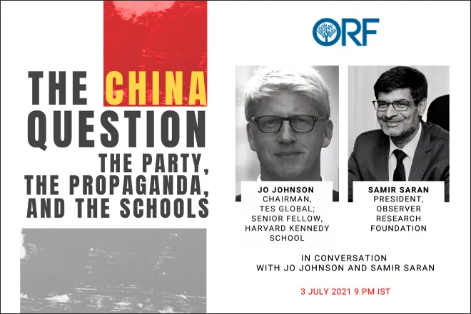 The China Question: The Party, The Propaganda, and The Schools