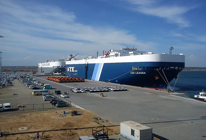 China’s strategic ambitions seen in the Hambantota port in Sri Lanka