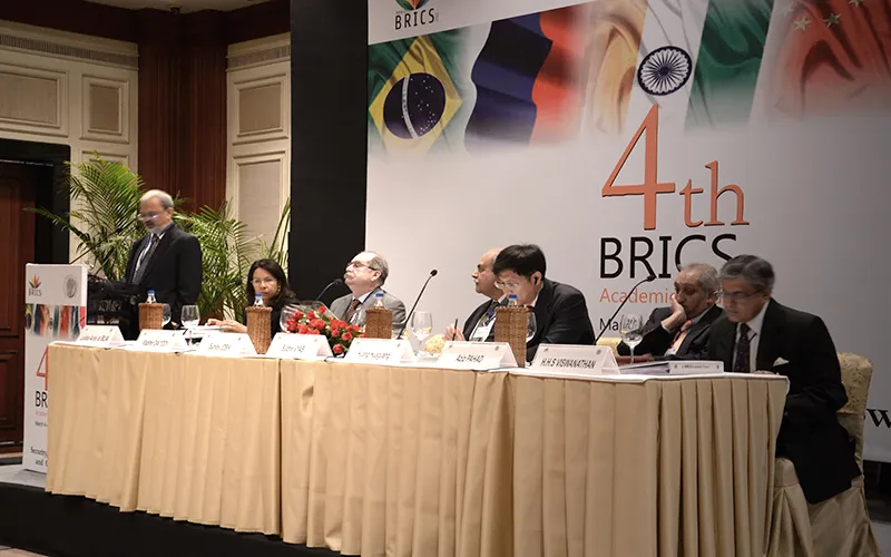 India asks BRICS academics to strive to build default "go-to" institutions  