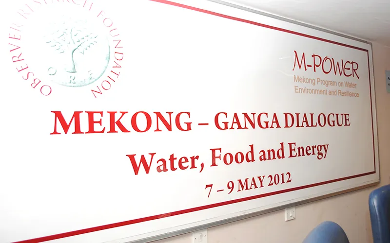 Mekong-Ganga Dialogue: Need to desecuritize water dialogues  