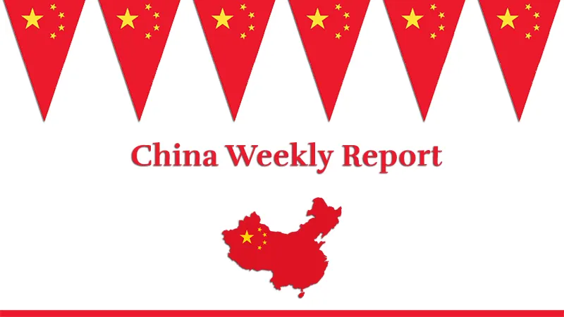 China Weekly Report | Volume VI; Issue 31